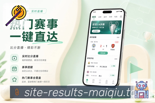 买球站App赛事简报展示：今日重点、完场结果、进行中变化和开赛提醒